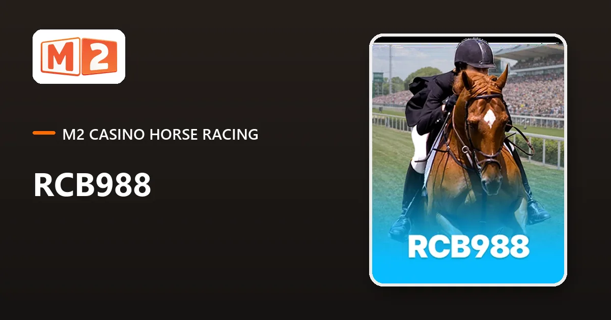 RCB988 horse racing at M2 Casino Malaysia, racing lobby tile